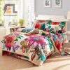 Tropical Flower Bed Sheets Duvet Cover Bedding Sets elitetrendwear 1