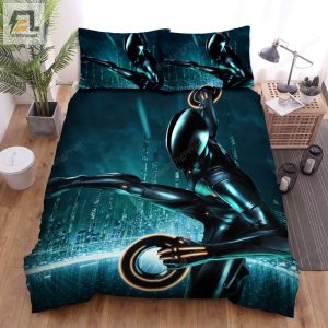 Tron Legacy 2010 The Game Has Changed Movie Poster Ver 4 Bed Sheets Duvet Cover Bedding Sets elitetrendwear 1 1