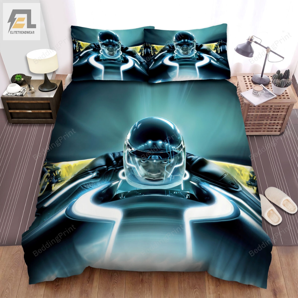 Tron Legacy 2010 The Game Has Changed Movie Poster Ver 1 Bed Sheets Duvet Cover Bedding Sets 