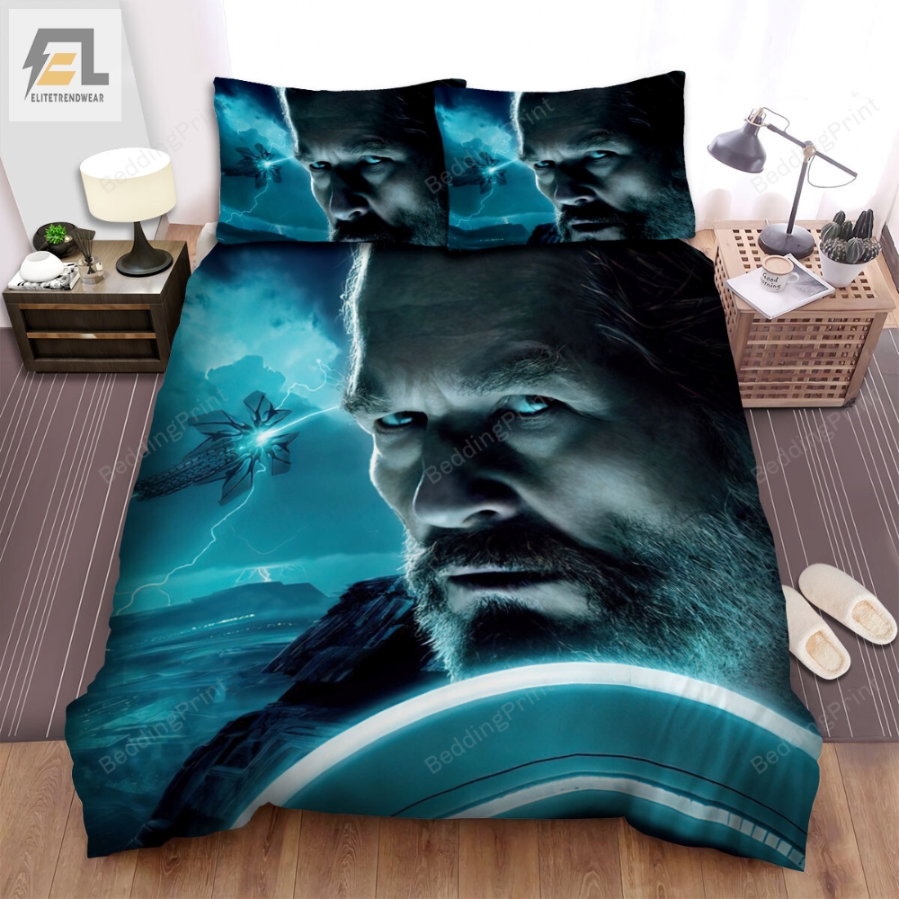 Tron Legacy 2010 Kevin Flynn Movie Poster Ver 1 Bed Sheets Duvet Cover Bedding Sets 