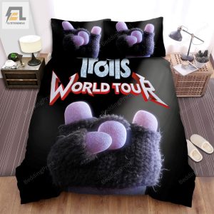 Trolls World Tour 2020 Thrash Hand Movie Poster Bed Sheets Duvet Cover Bedding Sets elitetrendwear 1 1