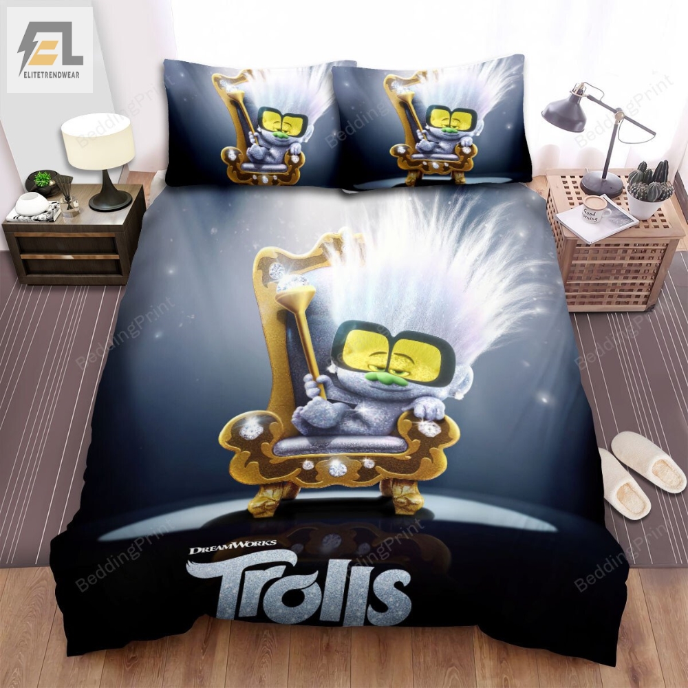 Trolls World Tour 2020 Take The Trip Movie Poster Ver 1 Bed Sheets Duvet Cover Bedding Sets 