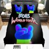 Trolls World Tour 2020 King Trollex Hand Movie Poster Bed Sheets Duvet Cover Bedding Sets elitetrendwear 1