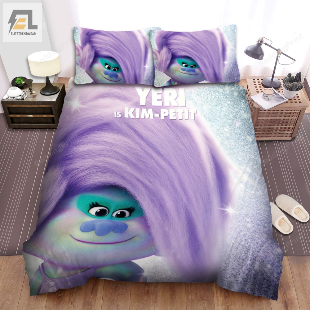 Trolls World Tour 2020 Kimpetit Movie Poster Bed Sheets Duvet Cover Bedding Sets 