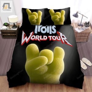 Trolls World Tour 2020 Dickory Hand Movie Poster Bed Sheets Duvet Cover Bedding Sets elitetrendwear 1 1