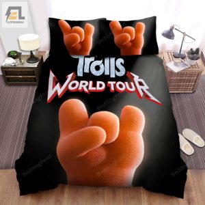 Trolls World Tour 2020 Delta Dawn Hand Movie Poster Bed Sheets Duvet Cover Bedding Sets elitetrendwear 1 1