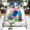 Trolls Character Painting Bed Sheets Spread Comforter Duvet Cover Bedding Sets elitetrendwear 1