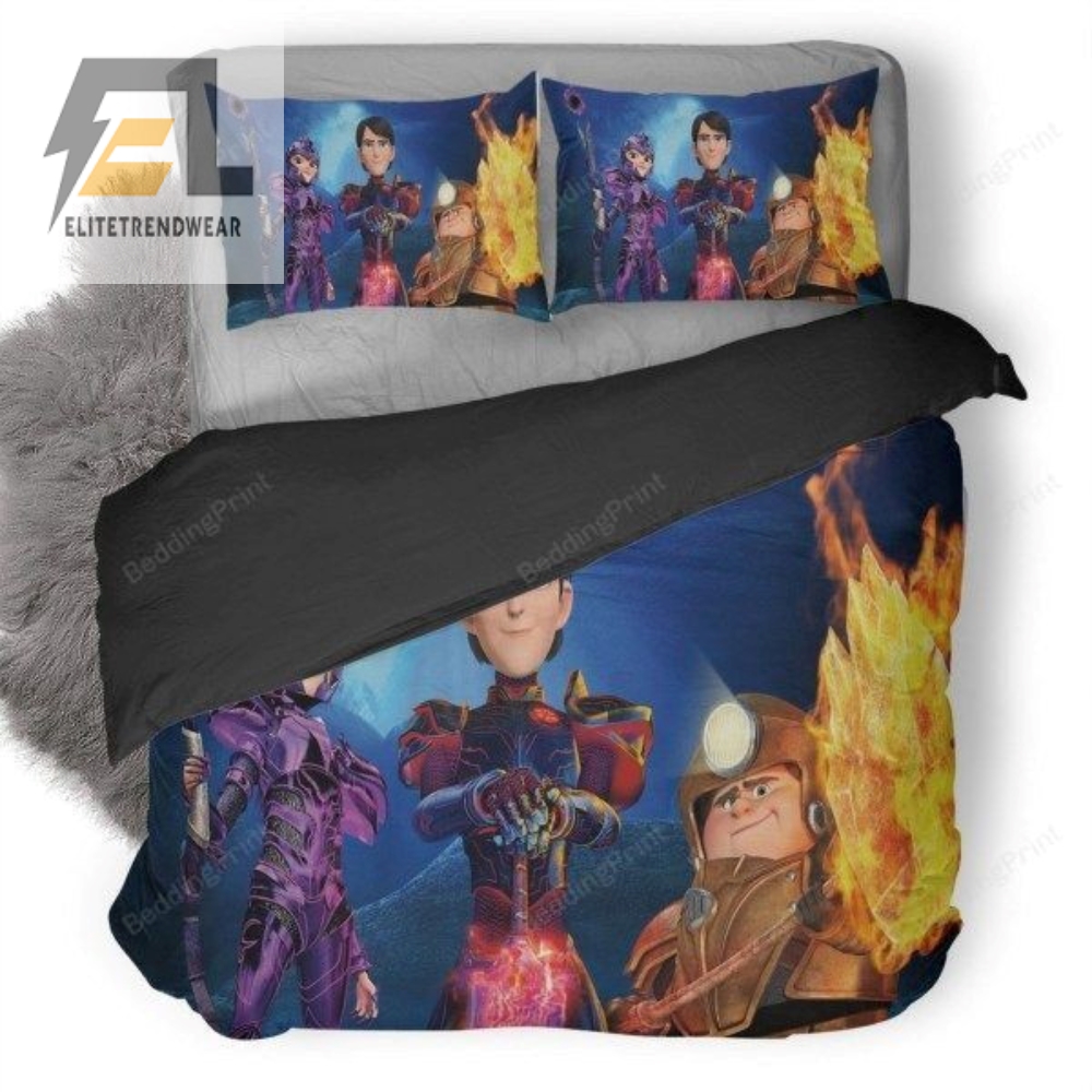 Trollhunters Tales Of Arcadia Duvet Cover Bedding Set 