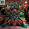 Trippy Pattern Bed Sheets Duvet Cover Bedding Sets Perfect Gifts For Trippy Lover Gifts For Birthday Christmas Thanksgiving elitetrendwear 1