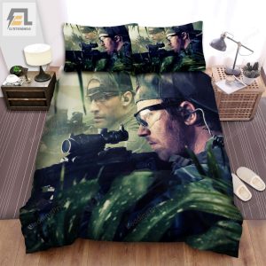 Triple Frontier 2019 Shooting In The Forest Movie Poster Bed Sheets Duvet Cover Bedding Sets elitetrendwear 1 1