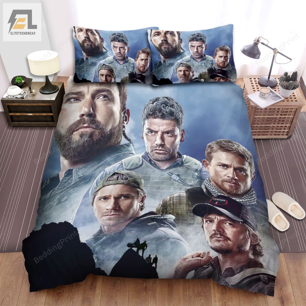 Triple Frontier 2019 Movie Poster Ver 1 Bed Sheets Duvet Cover Bedding Sets 