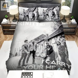 Trinity I Carry Your Heart Album Cover Bed Sheets Spread Comforter Duvet Cover Bedding Sets elitetrendwear 1 1