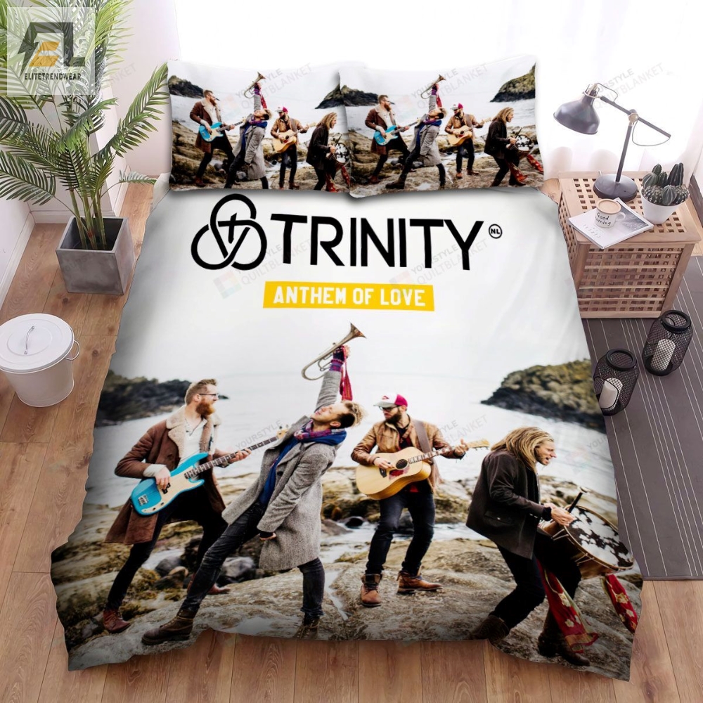 Trinity Anthem Of Love Album Cover Bed Sheets Spread Comforter Duvet Cover Bedding Sets 