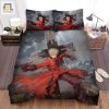 Trigun Character Vash The Stampede Fighting Art Bed Sheets Spread Comforter Duvet Cover Bedding Sets elitetrendwear 1