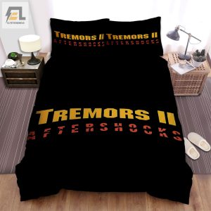 Tremors Ii Aftershocks Movie Name Movie Poster Bed Sheets Spread Comforter Duvet Cover Bedding Sets elitetrendwear 1 1