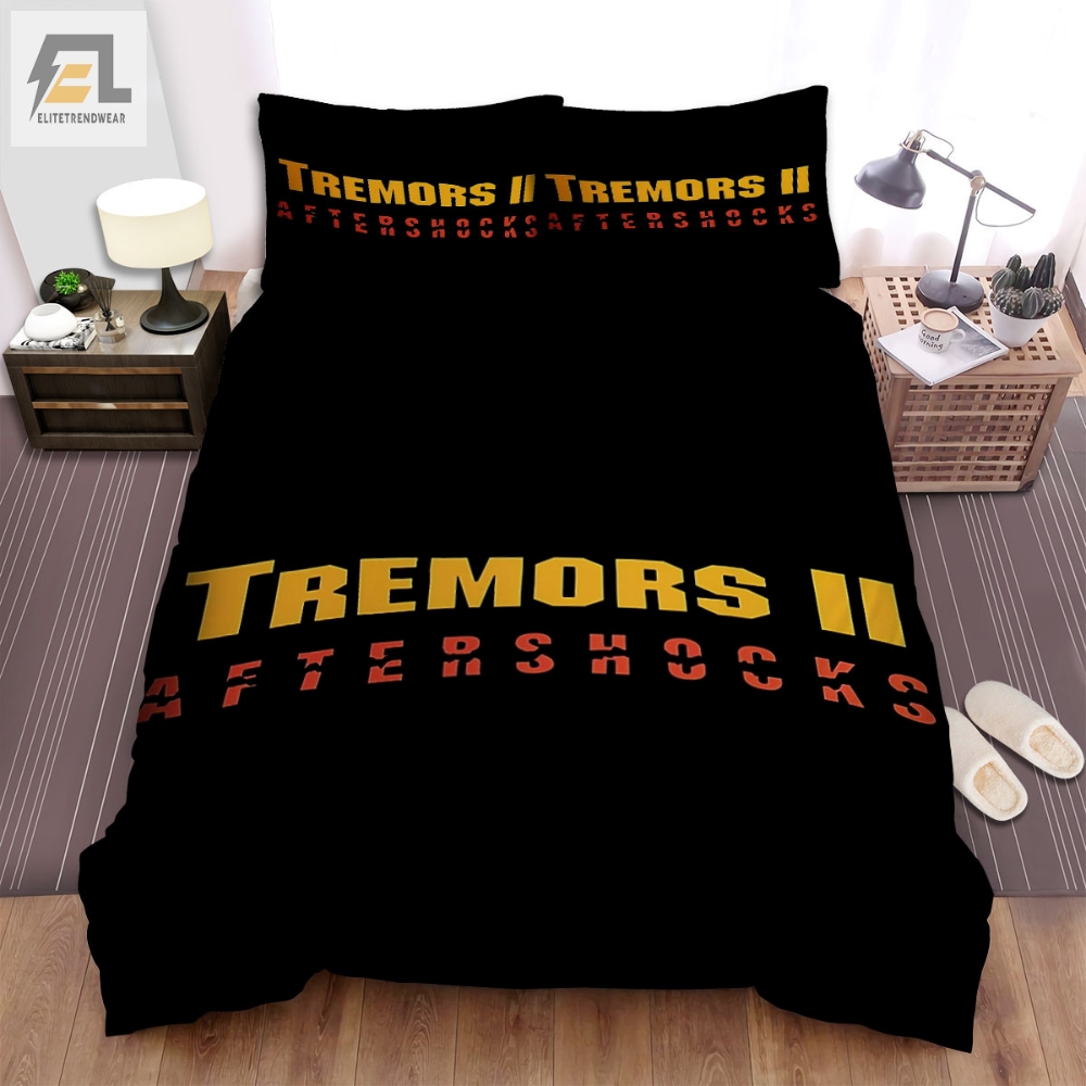Tremors Ii Aftershocks Movie Name Movie Poster Bed Sheets Spread Comforter Duvet Cover Bedding Sets 