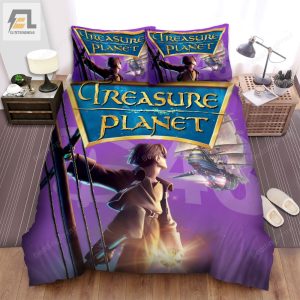 Treasure Planet Movie Poster 2 Bed Sheets Duvet Cover Bedding Sets elitetrendwear 1 1
