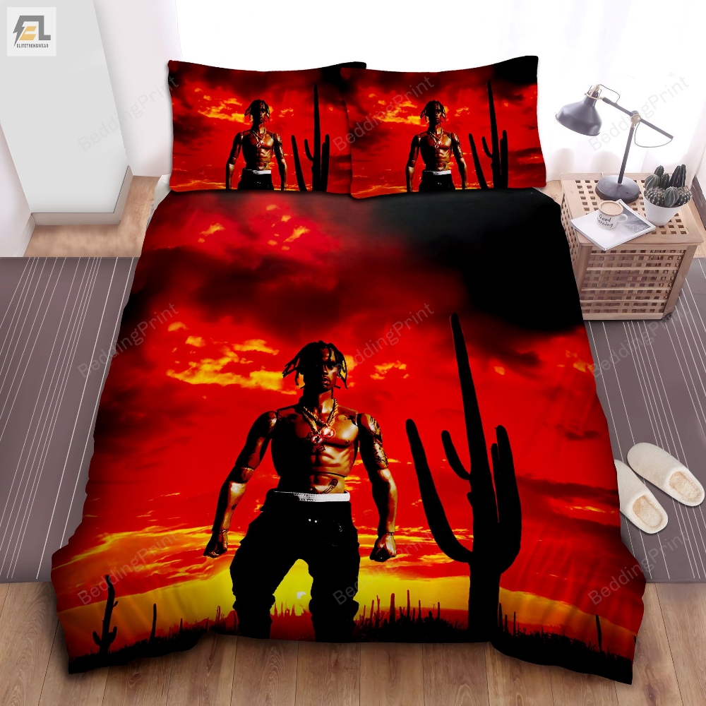 Travis Scott Rodeo Album Art Cover Bed Sheets Duvet Cover Bedding Sets 