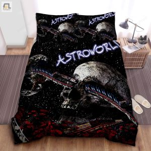 Travis Scott Alternative Astroworld Album Art Cover Bed Sheets Duvet Cover Bedding Sets elitetrendwear 1 1