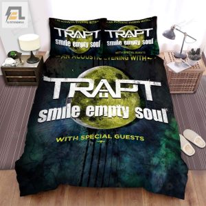 Trapt Poster Cover Photo Bed Sheets Spread Comforter Duvet Cover Bedding Sets elitetrendwear 1 1