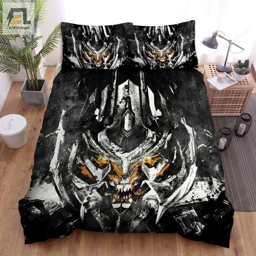 Transformers Revenge Of The Fallen Movie Painting Poster Bed Sheets Duvet Cover Bedding Sets 