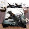 Transformers Age Of Extinction 2014 Riding A Dragon Movie Poster Bed Sheets Duvet Cover Bedding Sets elitetrendwear 1