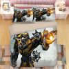 Transformers Bumblebee Duvet Cover Bedding Set elitetrendwear 1