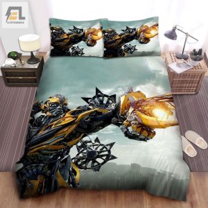 Transformer Bumblebee Ready To Fire Bed Sheets Duvet Cover Bedding Sets elitetrendwear 1 1