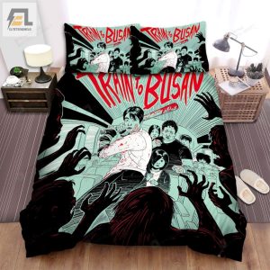 Train To Busan I Movie Art Bed Sheets Spread Comforter Duvet Cover Bedding Sets Ver 5 elitetrendwear 1 1