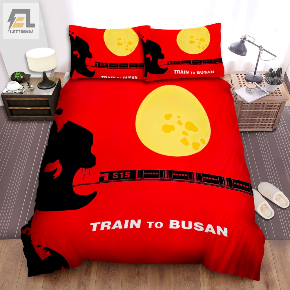 Train To Busan I Movie Art Bed Sheets Spread Comforter Duvet Cover Bedding Sets Ver 3 