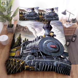 Train Bed Sheets Spread Duvet Cover Bedding Sets elitetrendwear 1 1