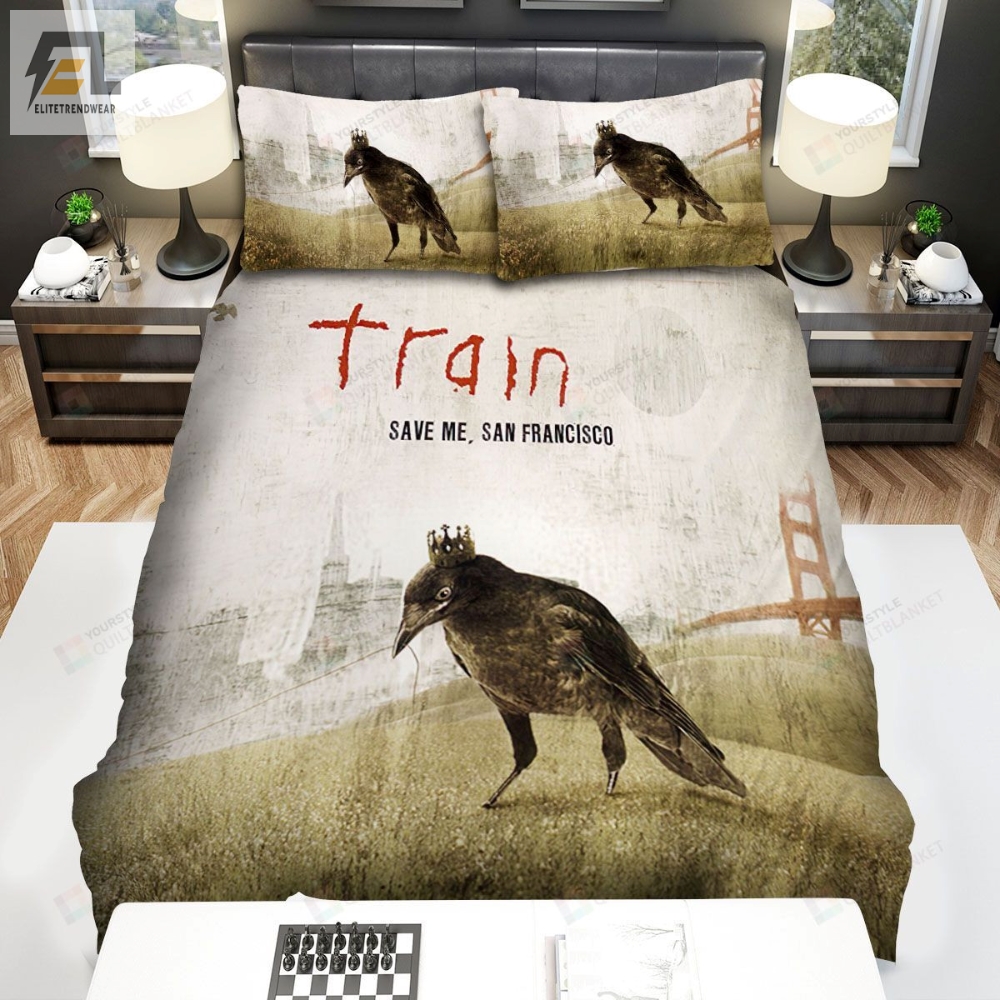 Train Band Save Me San Francisco Bed Sheets Spread Comforter Duvet Cover Bedding Sets 