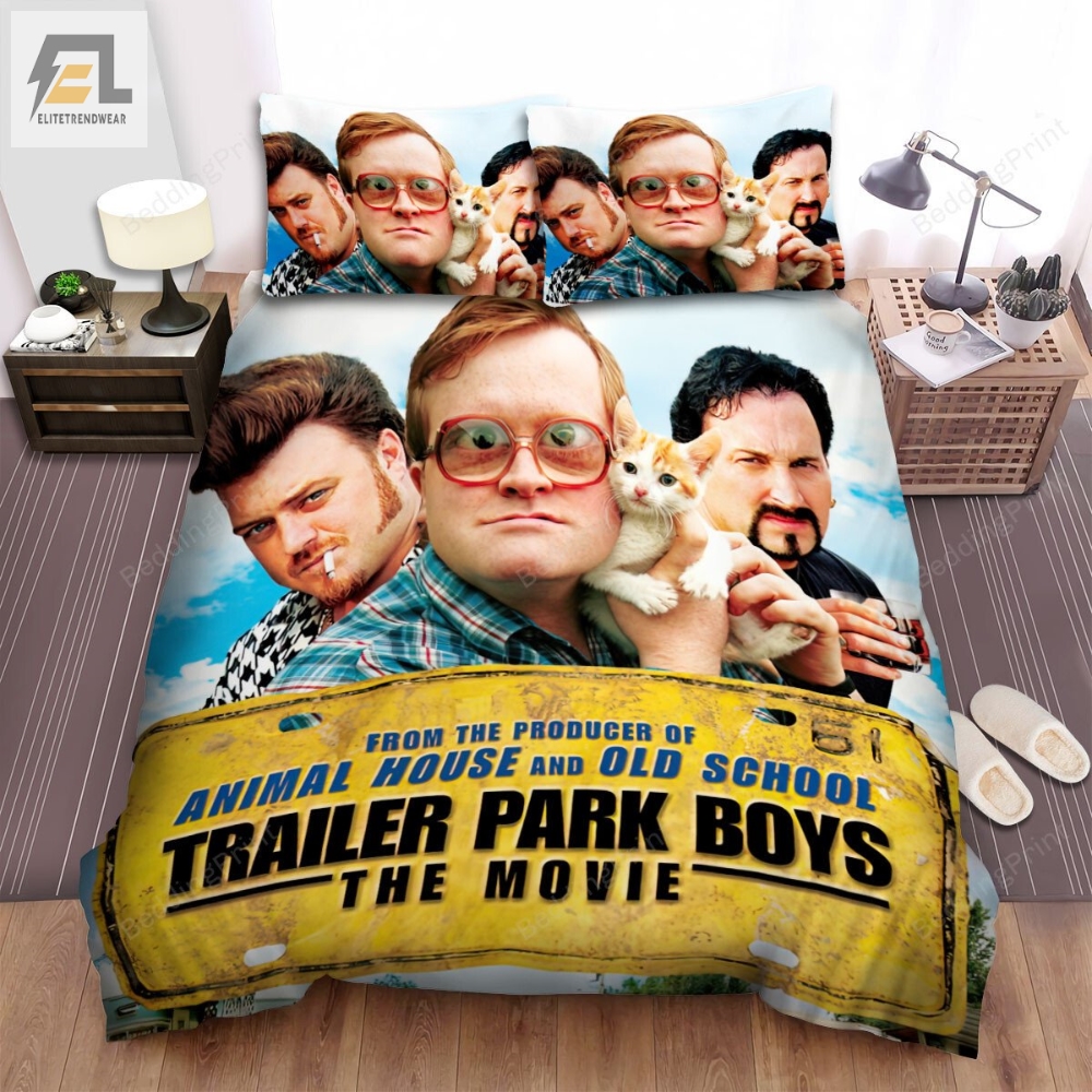 Trailer Park Boys Movie Poster 2 Bed Sheets Duvet Cover Bedding Sets 