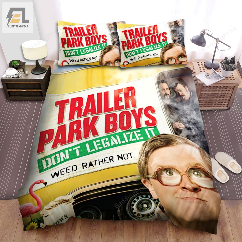 Trailer Park Boys Bubbles Poster Bed Sheets Duvet Cover Bedding Sets 