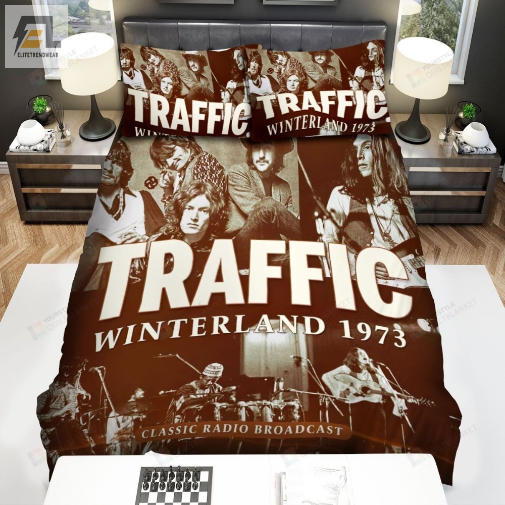 Traffic Band Winterland 1973 Bed Sheets Spread Comforter Duvet Cover Bedding Sets 