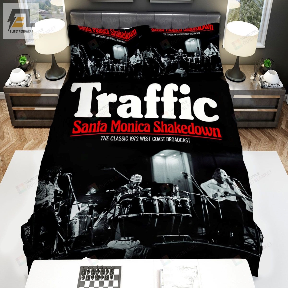 Traffic Band Live At Santa Monica 72 Bed Sheets Spread Comforter Duvet Cover Bedding Sets 