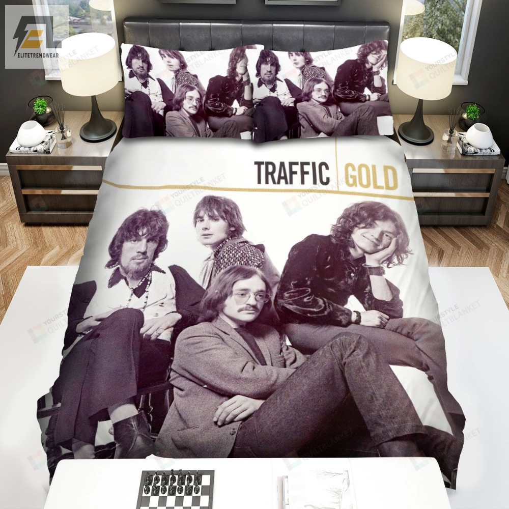 Traffic Band Gold Album Cover Bed Sheets Spread Comforter Duvet Cover Bedding Sets 