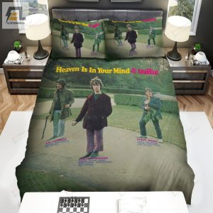 Traffic Band Heaven Is In Your Mind Album Cover Bed Sheets Spread Comforter Duvet Cover Bedding Sets elitetrendwear 1 1