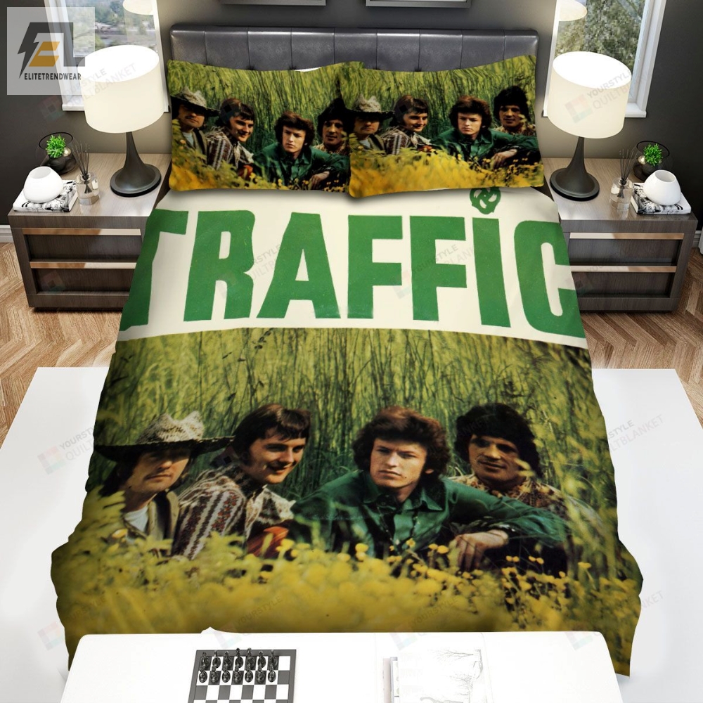 Traffic Band Album Cover Bed Sheets Spread Comforter Duvet Cover Bedding Sets elitetrendwear 1