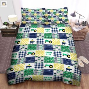 Tractors Are Green Bedding Set Duvet Cover Pillow Cases elitetrendwear 1 1