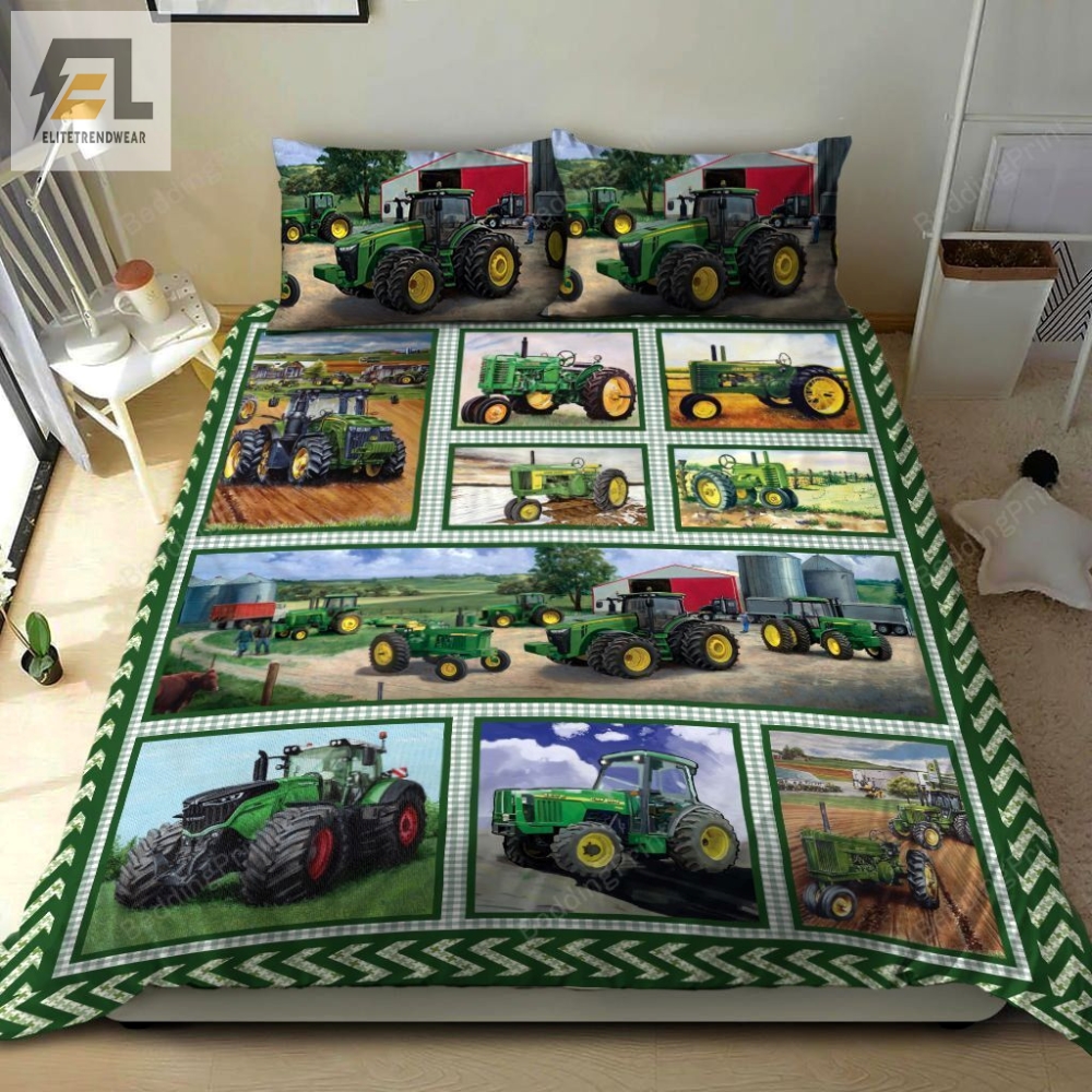 Tractor Bed Sheets Spread Duvet Cover Bedding Sets 