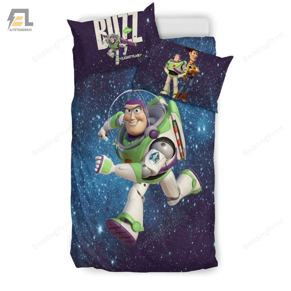 Toy Story Buzz Lightyear Custom Bedding Set Duvet Cover Amp Pillowcases 