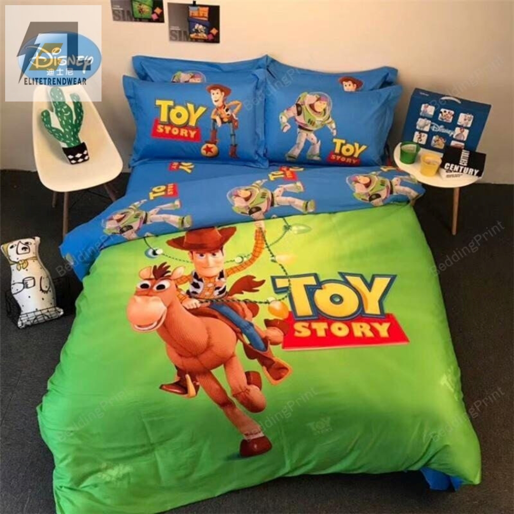 Toy Story Bedding Set 1 Duvet Cover  Pillow Cases 