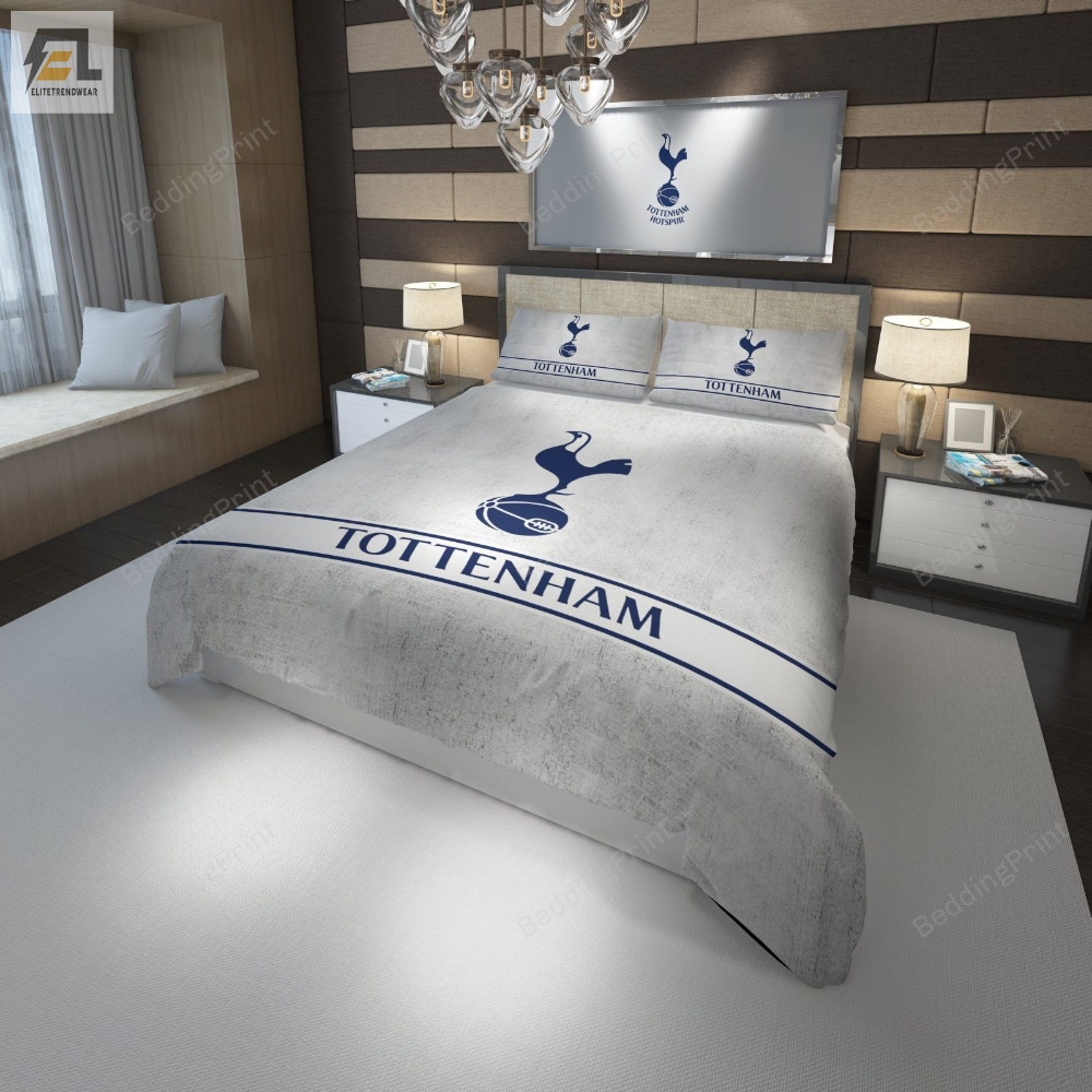 Tottenham Hotspur Fc Football Club Inspired Bedding Set1 Duvet Cover  Pillowcases 