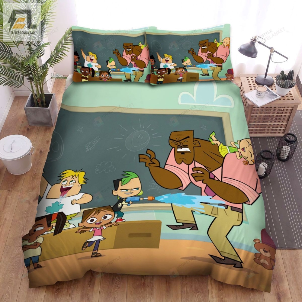 Total Dramarama Characters In The Class Bed Sheets Spread Duvet Cover Bedding Sets 