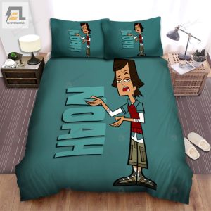 Total Drama Noah Character Intro Bed Sheets Spread Duvet Cover Bedding Sets elitetrendwear 1 1