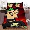 Total Drama Island Duncan Character Intro Bed Sheets Spread Duvet Cover Bedding Sets elitetrendwear 1