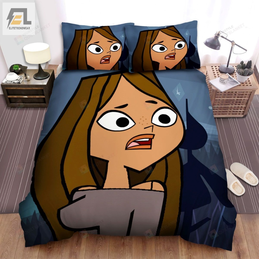 Total Drama Island Courtney Character Bed Sheets Spread Duvet Cover Bedding Sets 