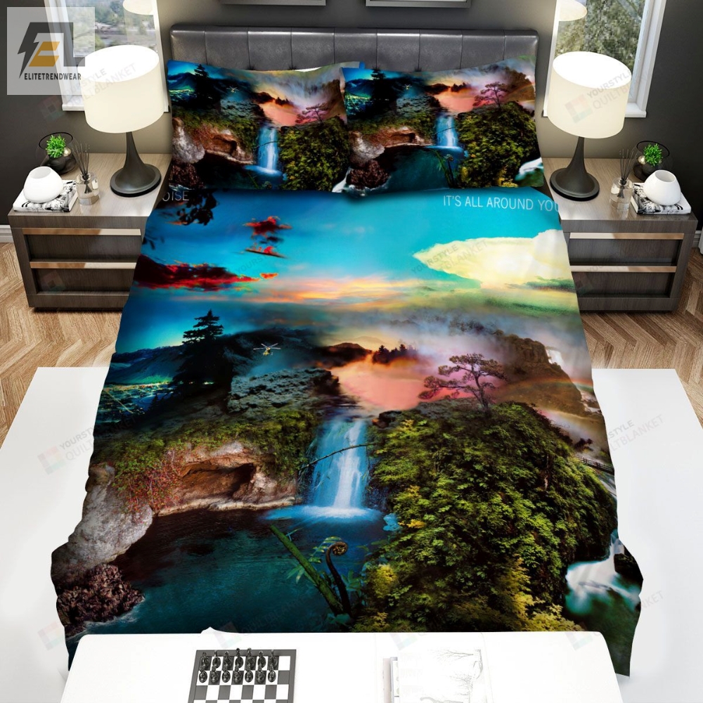 Tortoise Album Cover Itâs All Around You Bed Sheets Spread Comforter Duvet Cover Bedding Sets 