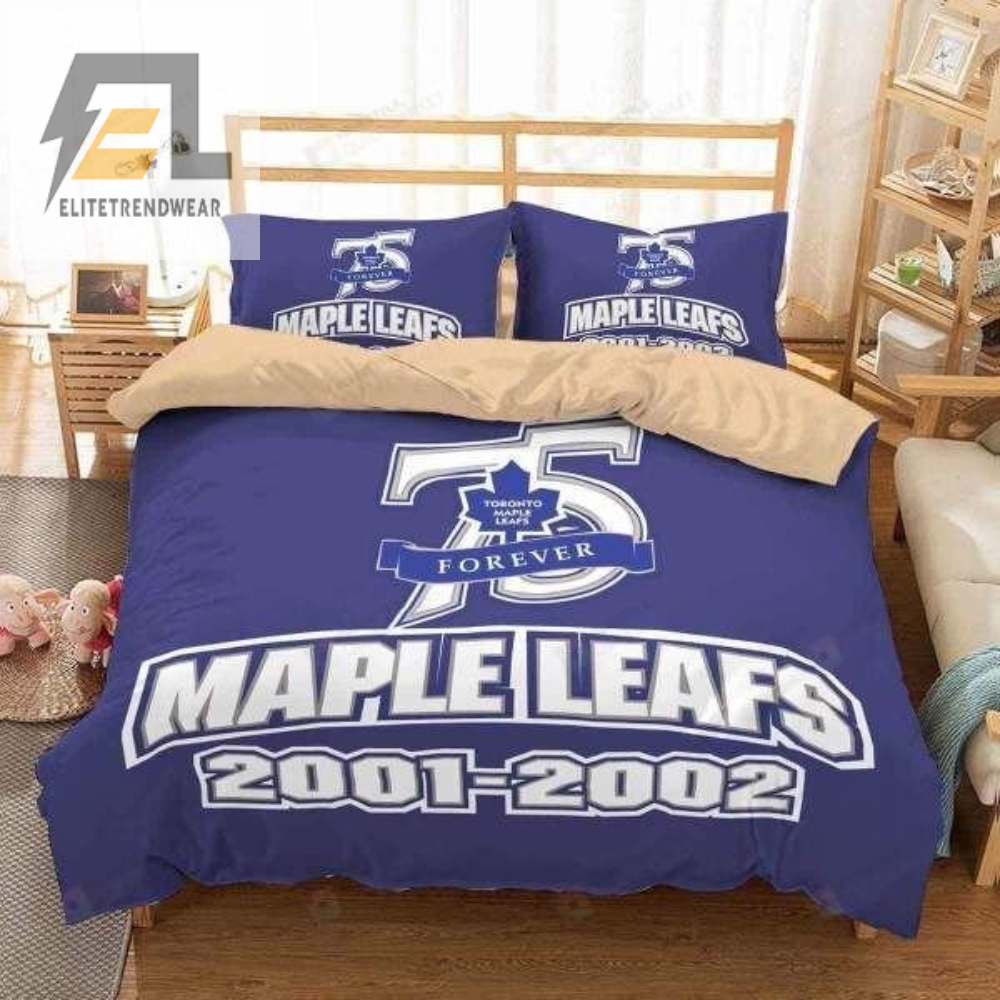 Toronto Maple Leafs 1 Duvet Cover Bedding Set 